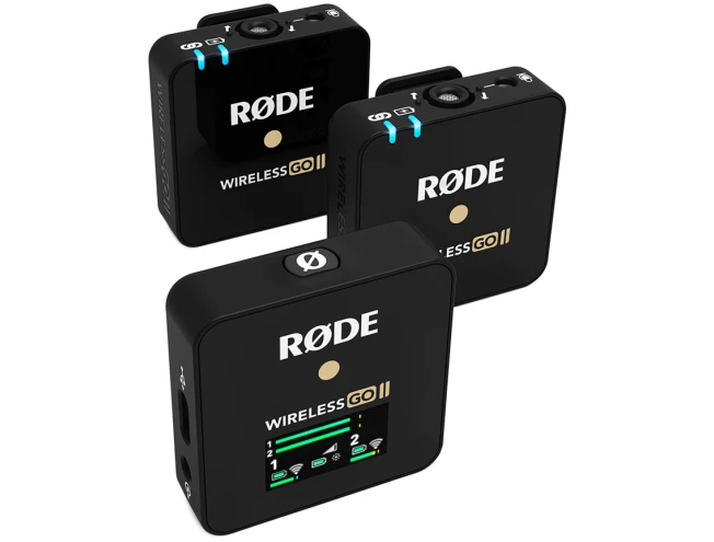 Rode Wireless GO II Dual + tarvikud